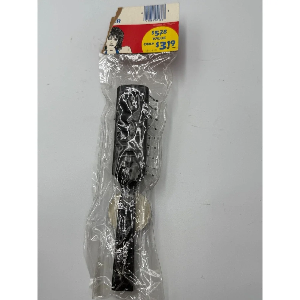 Vintage Sekine's Massager Hair Brush Vented Blow Drying New in package Old Stock